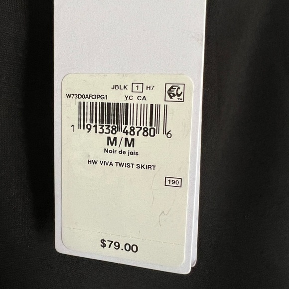 Guess Black Twist Skirt Size M - Picture 3 of 7